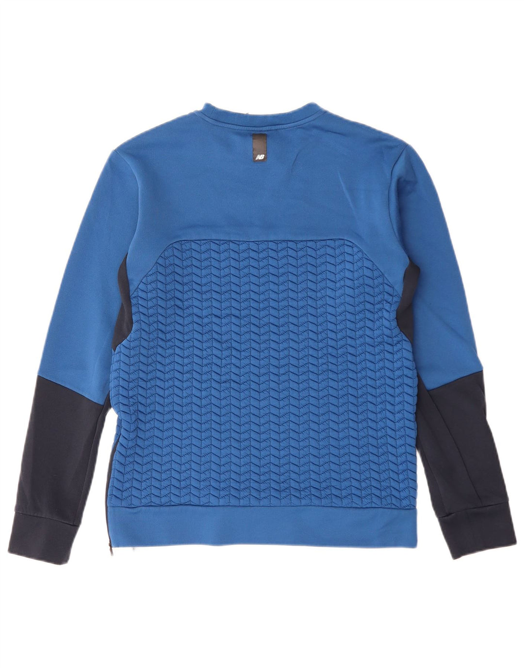 NEW BALANCE Sweat-shirt pour homme Petit Bleu Colorblock Polyester
