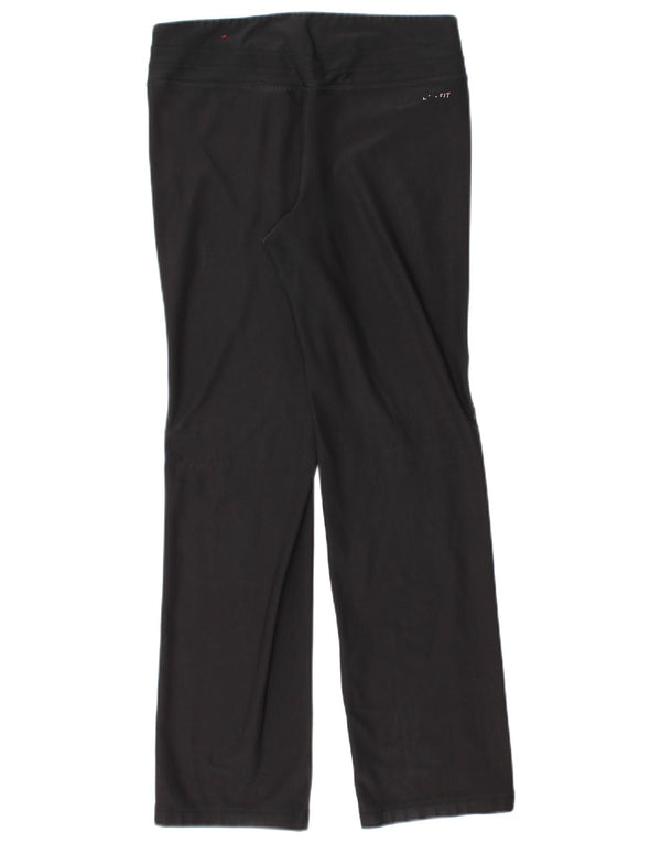 Pantalon de survêtement Nike Dri Fit pour femme UK 10 Small Noir Polyester