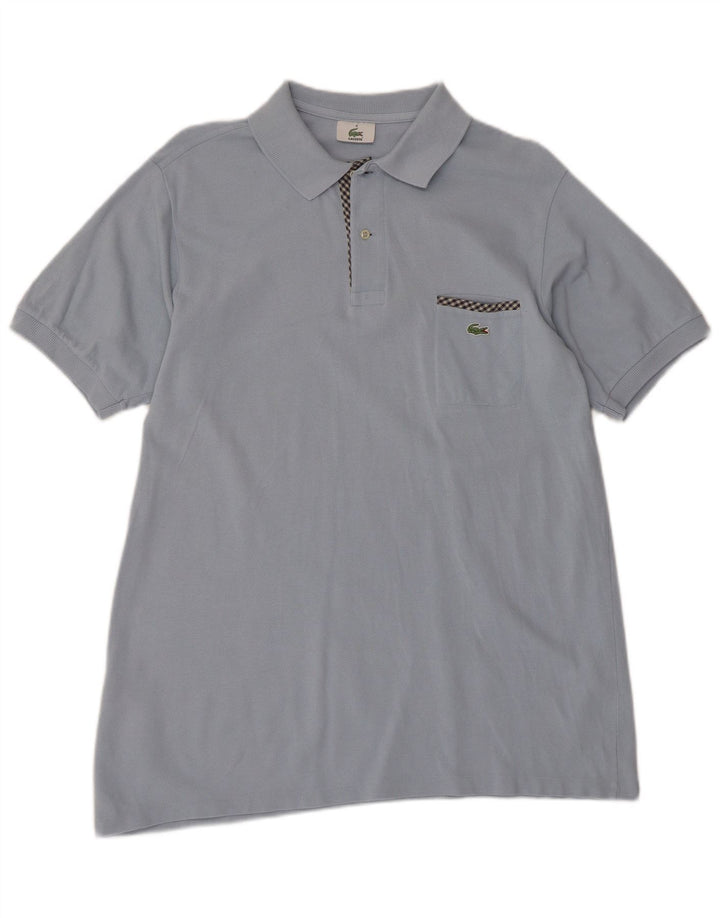 Lacoste Polo Homme Taille 4 Coton Bleu Moyen