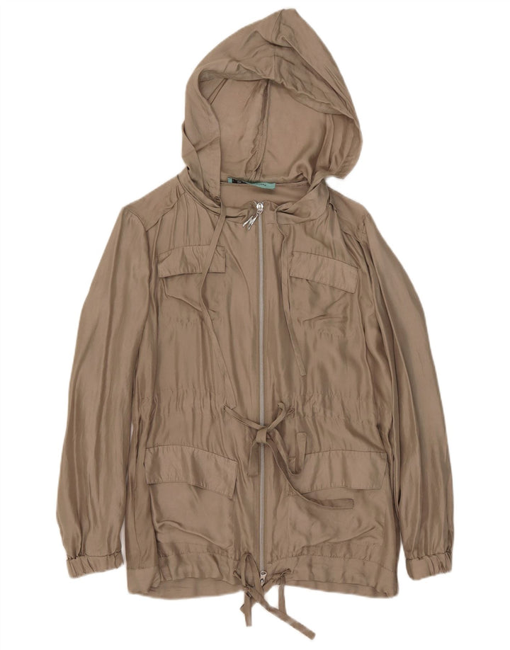 Guess By Marciano Veste utilitaire à capuche pour femme IT 40 Petite soie beige