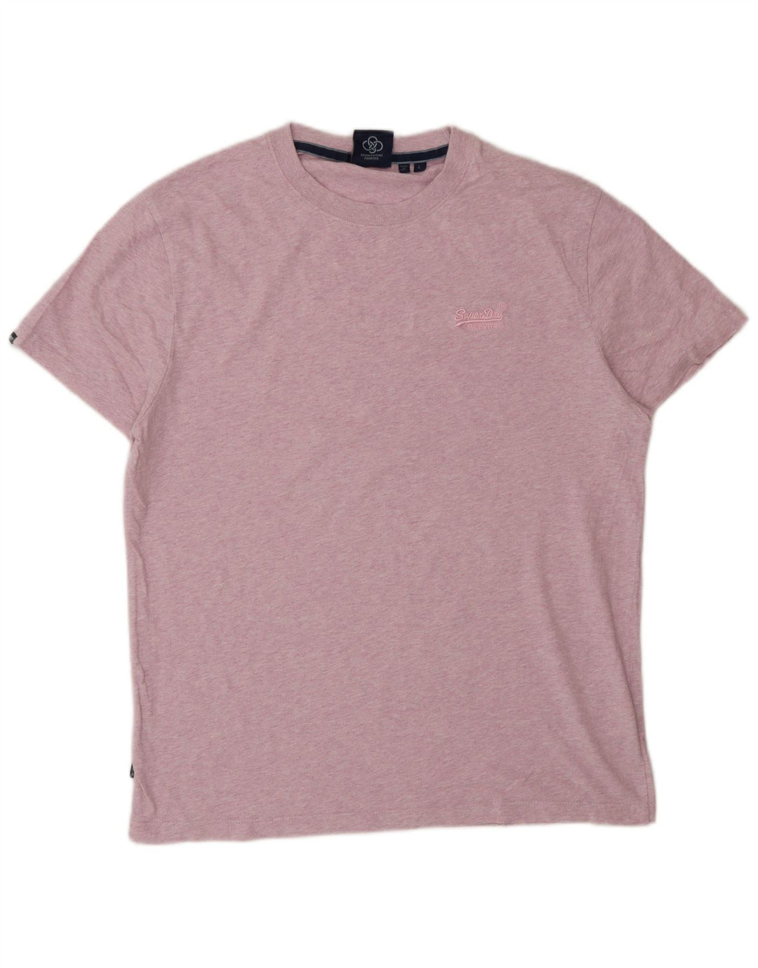 SUPERDRY T-Shirt Homme Top Large Rose Coton