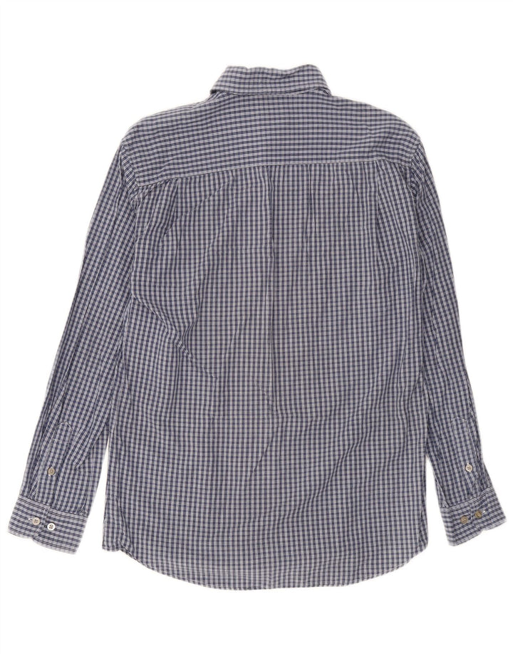 Calvin Klein Chemise Homme Bleu Moyen Carreaux Coton