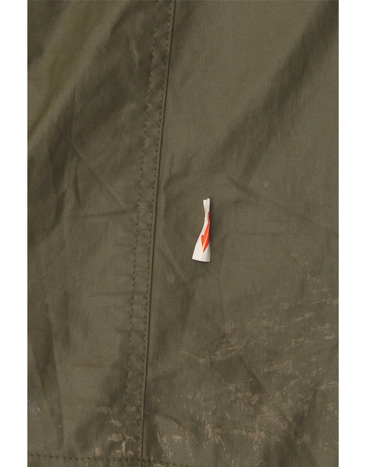 Marks & Spencer Veste cirée surdimensionnée à capuche pour femme UK 10 Small Vert