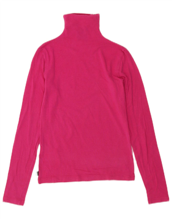Nike Haut à manches longues pour femme UK 8/10 Petit Rose Coton