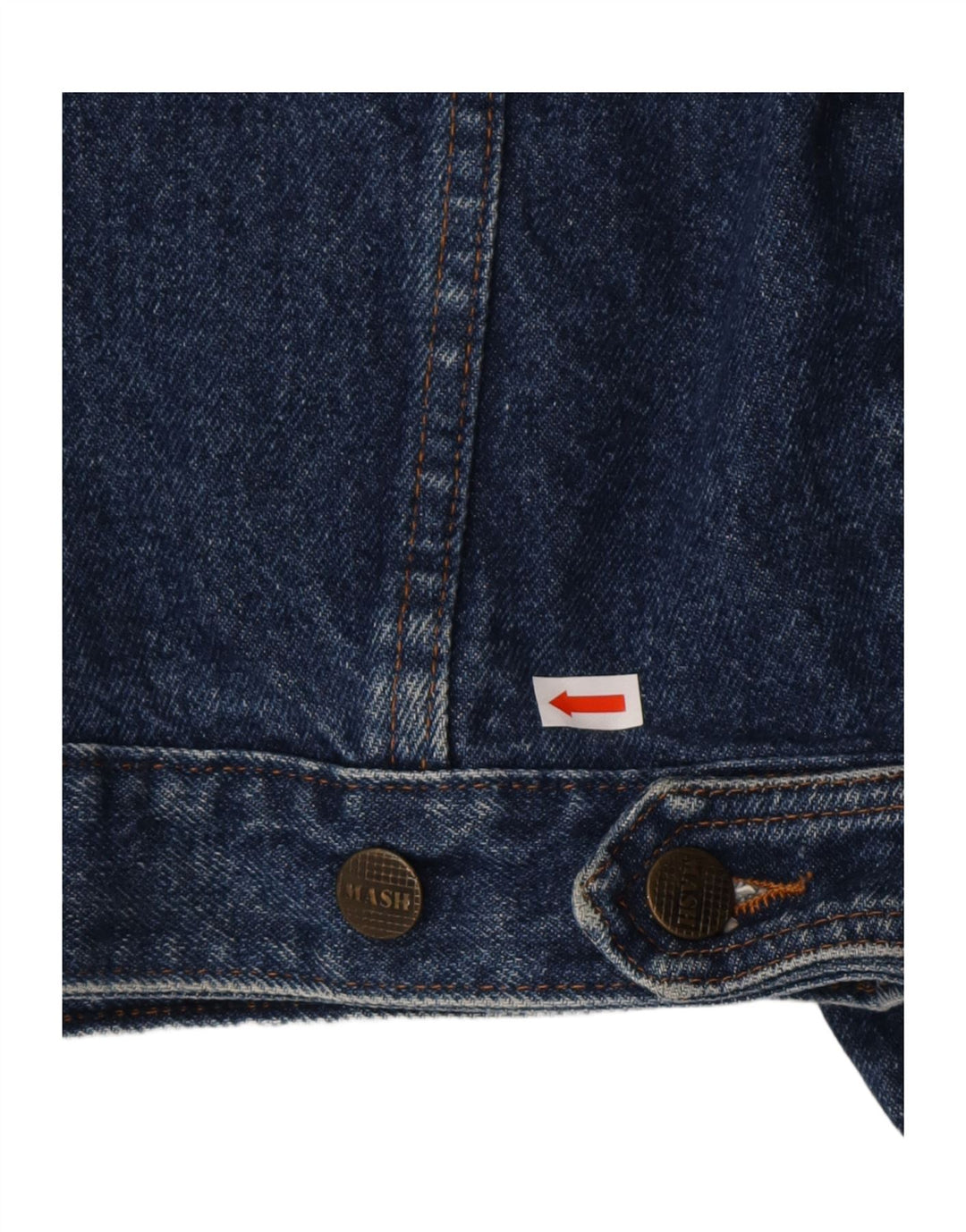 MASH Veste en Jean Homme Grand Bleu