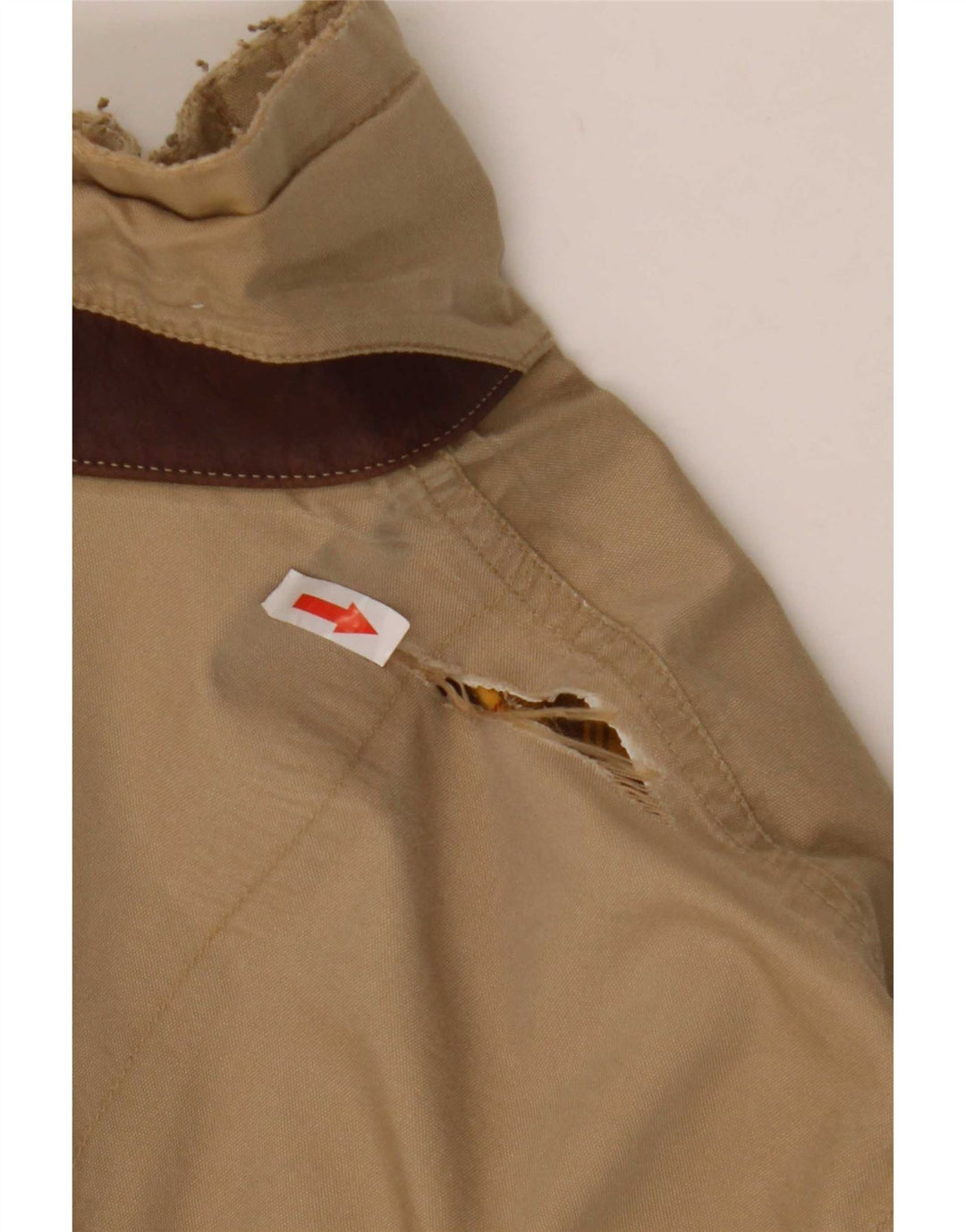 Timberland Veste Bomber Homme UK 44 2XL Coton Beige