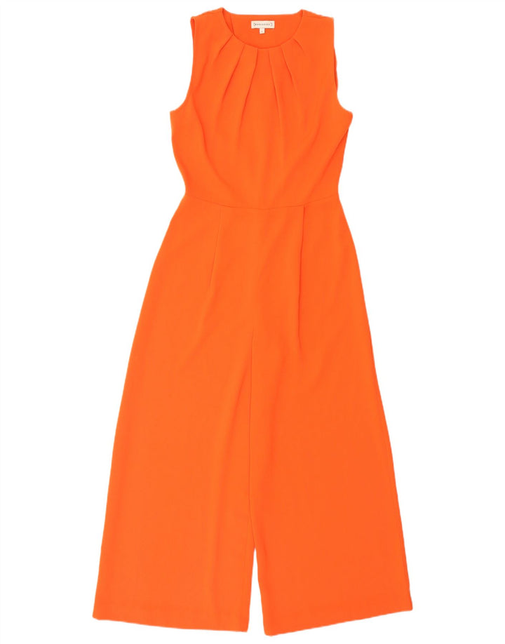Warehouse Combinaison sans manches pour femme UK 8 Small Orange Polyester