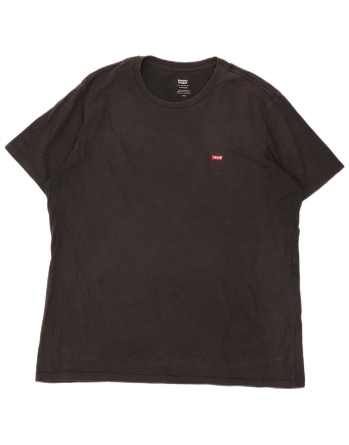 Levi's T-Shirt Standard Homme Noir Large Coton