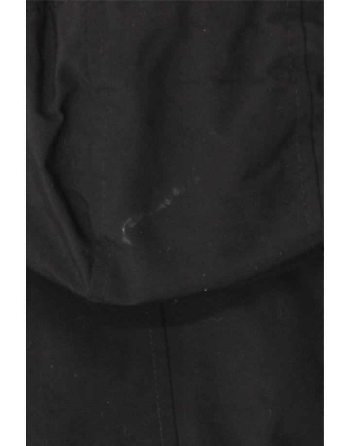 Belstaff Veste utilitaire à capuche pour femme EU 40 Medium Noir Polyamide