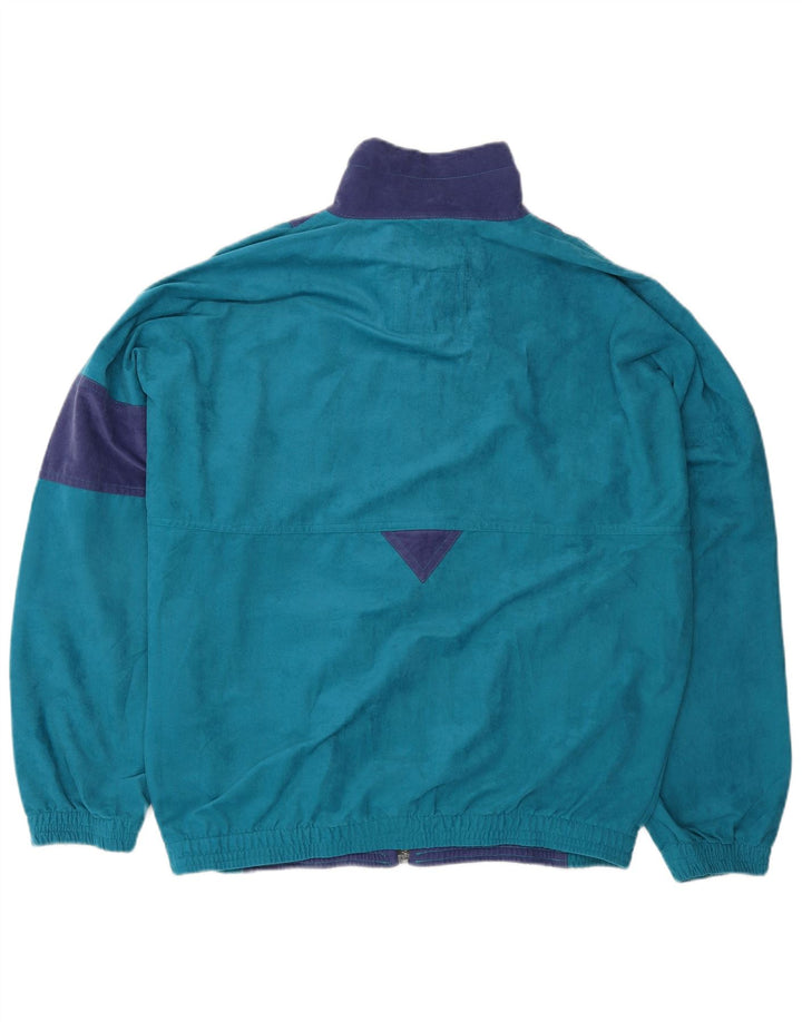 Great Escapes Veste de survêtement pour homme IT 48 Bleu moyen Colourblock
