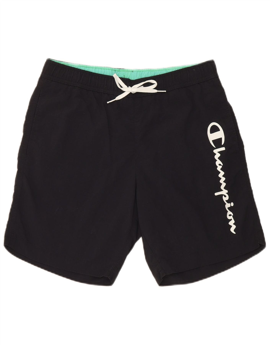Champion Short de Bain Graphique Homme Petit Noir Polyamide