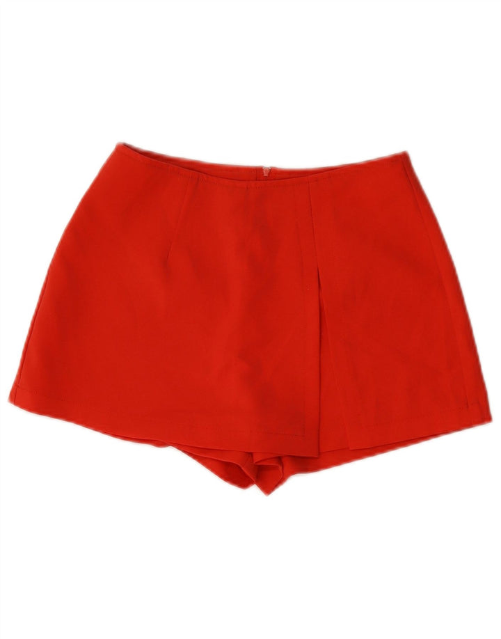 Benetton Pantalon Chaud Femme IT 40 Small W26 Rouge