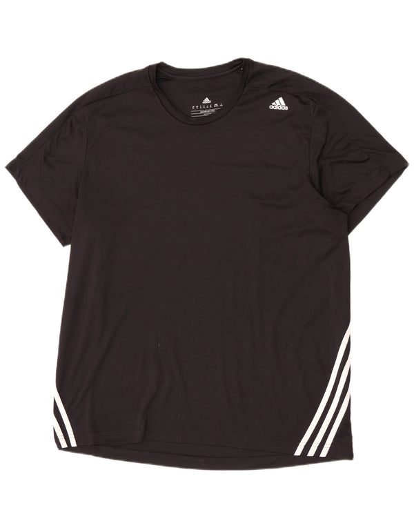 Adidas Climalite T-Shirt Top XL Noir Polyester