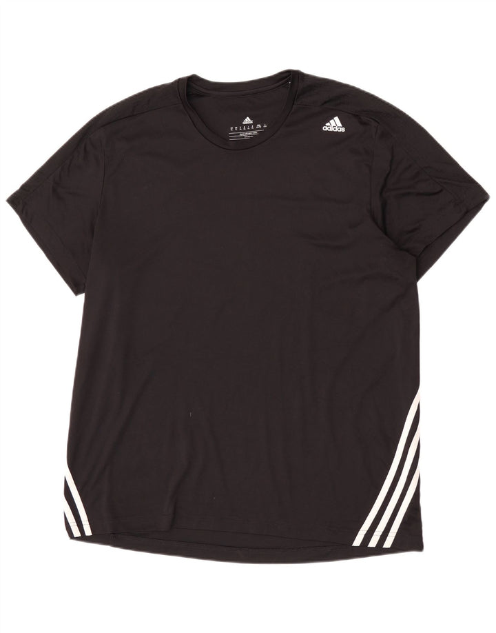 Adidas Climalite T-Shirt Top XL Noir Polyester