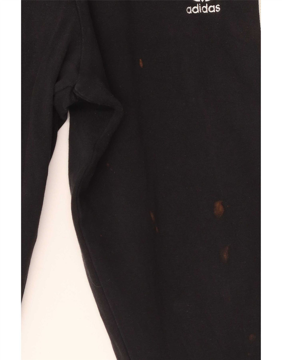 Adidas Leggings pour hommes UK 12 coton noir moyen
