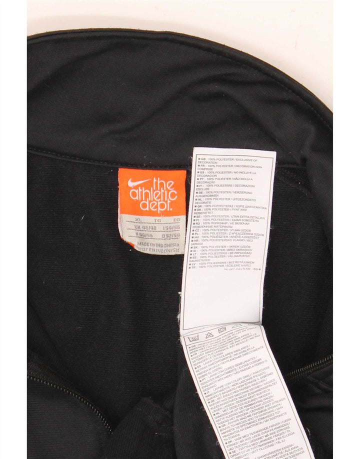 Nike Veste de survêtement pour homme UK 46/48 XL Noir Colorblock Polyester
