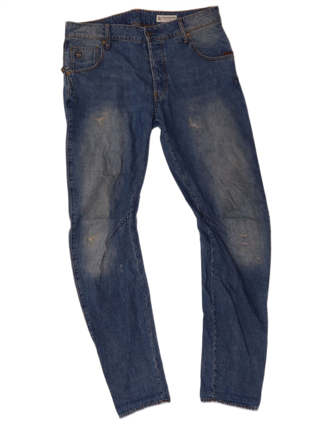 G-Star Jean Slim Banana Homme W33 L34 Bleu Coton