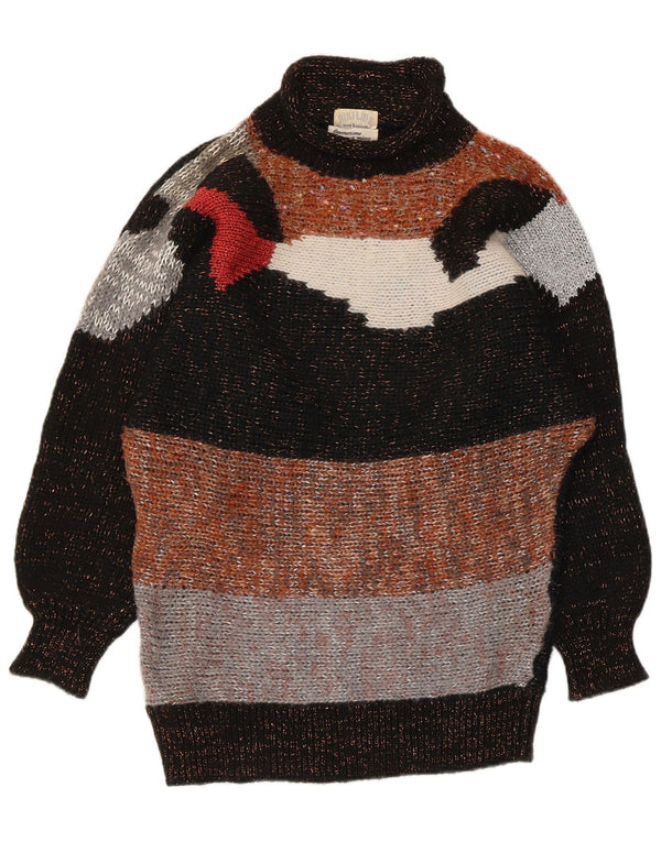 Niki Line Pull col roulé pour femme UK 16 Large Multicolore