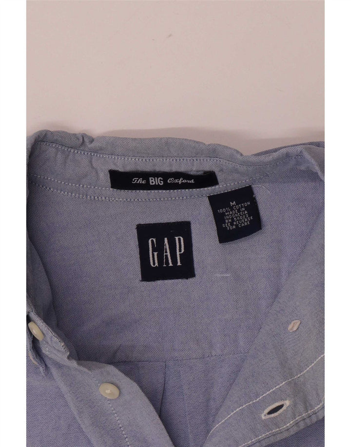 Gap Chemise Homme Bleu Moyen Coton