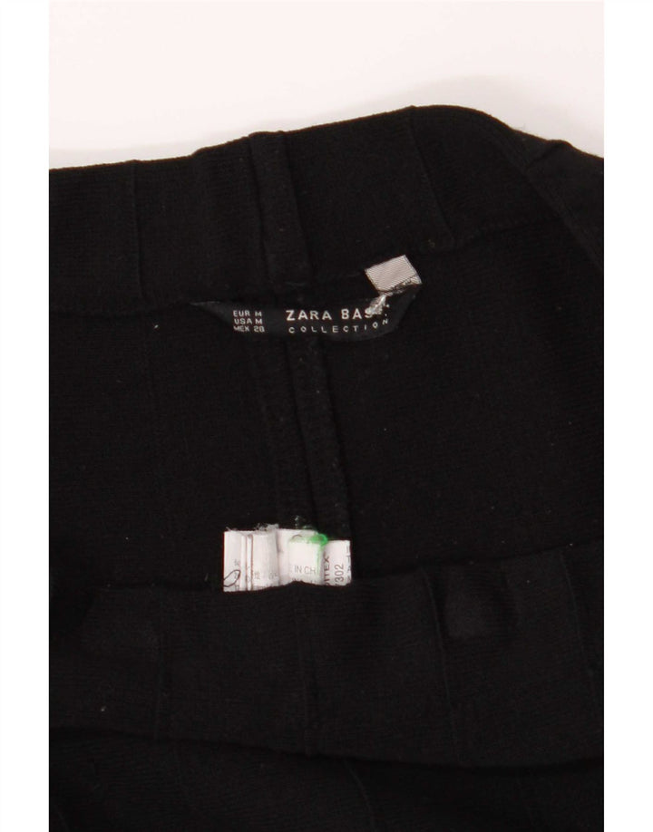 Zara Femme Jupe Trapèze Medium W28 Viscose Noir