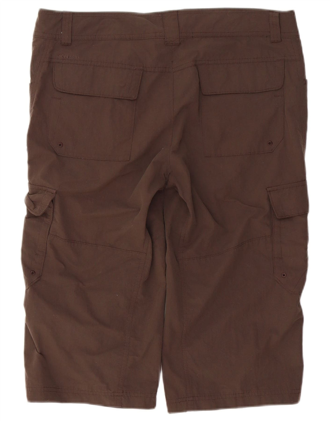 Columbia Bermuda Cargo pour femme US 12 Large W36 Nylon marron