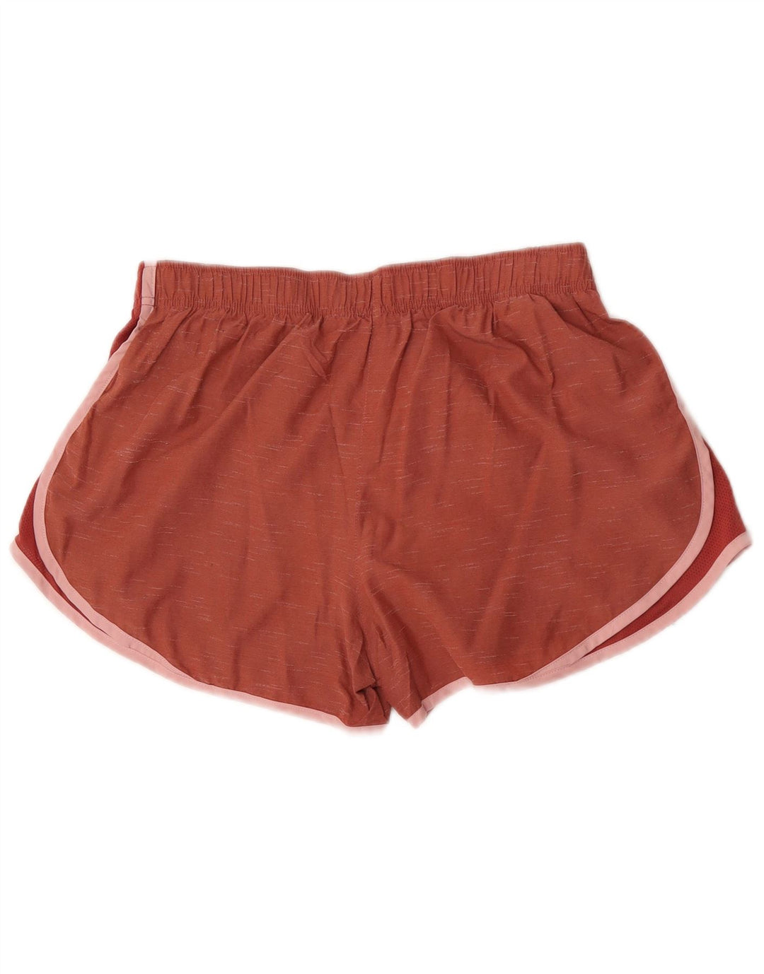 Nike Short de sport Dri Fit pour femme UK 14 Large Marron Moucheté Polyester