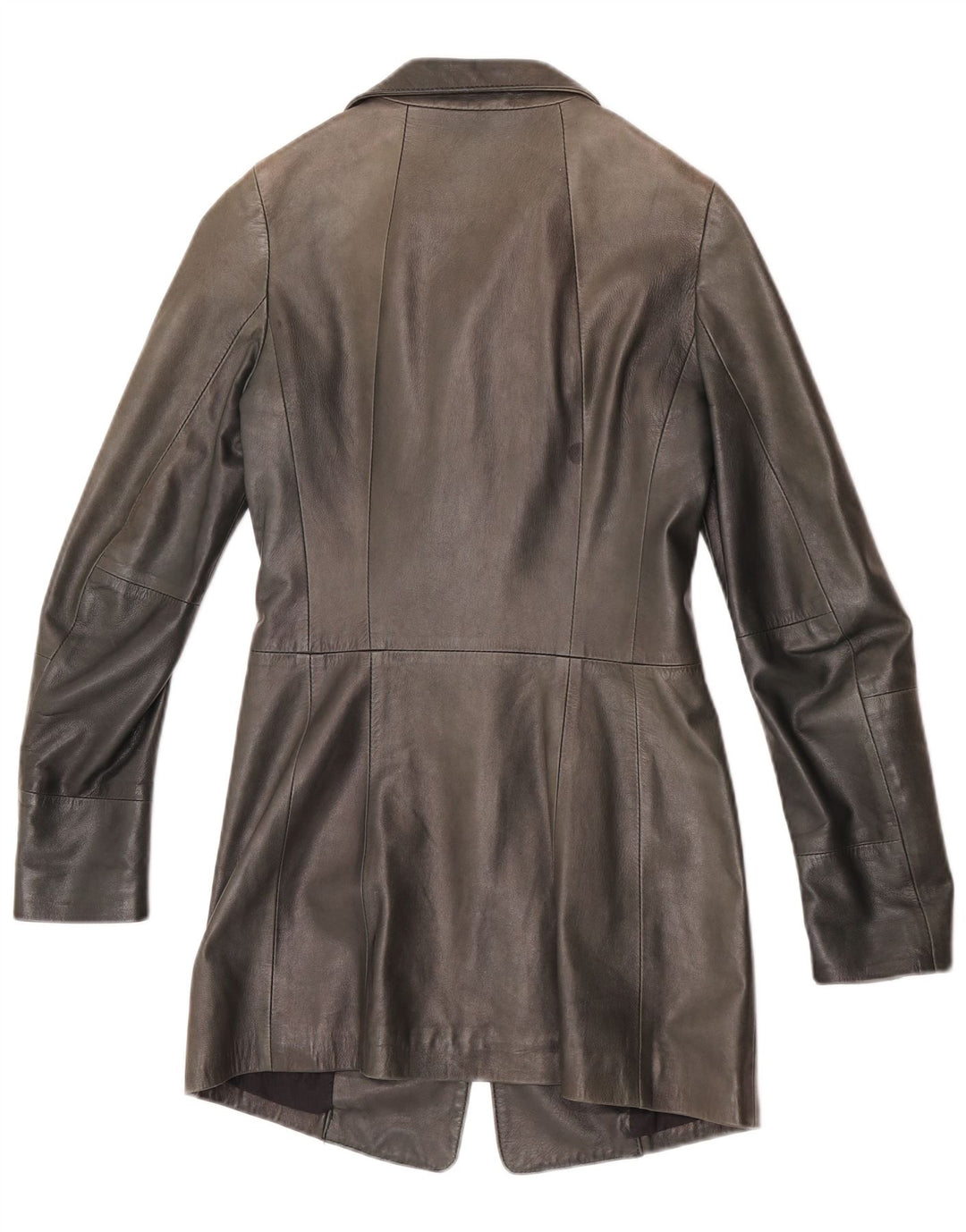 Veste en cuir femme vintage IT 40 Petit cuir vert