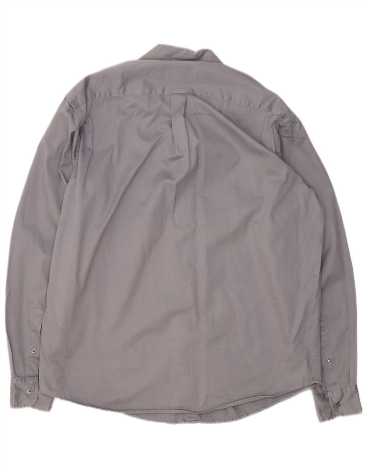 SERGIO TACCHINI Chemise Homme XL Gris Coton