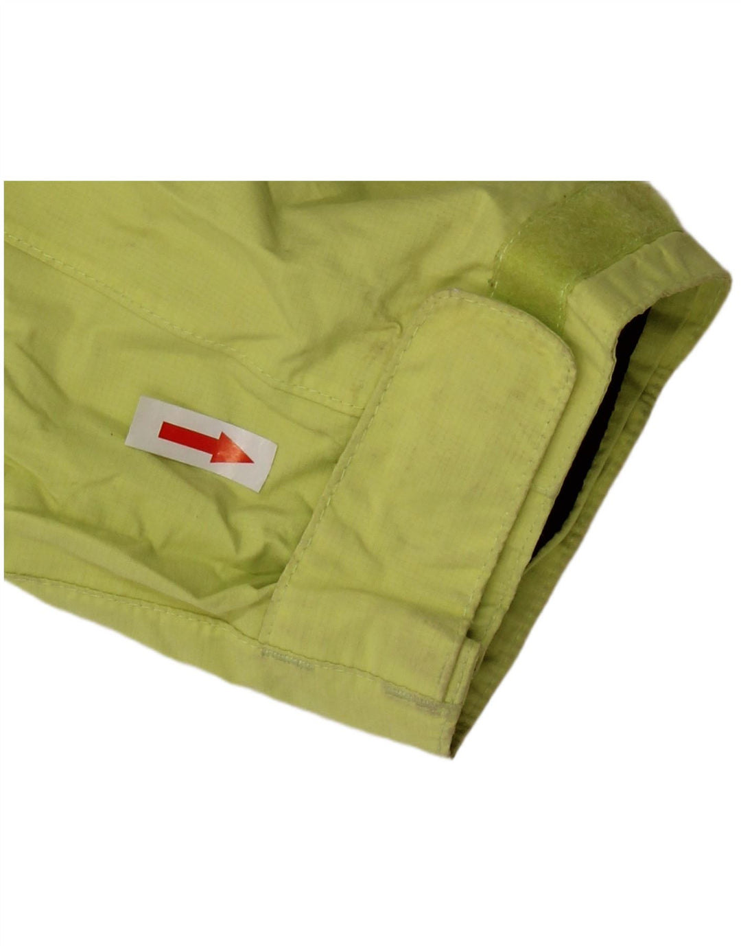 JACK WOLFSKIN Veste de pluie à capuche pour femme UK 18 XL Vert Polyamide