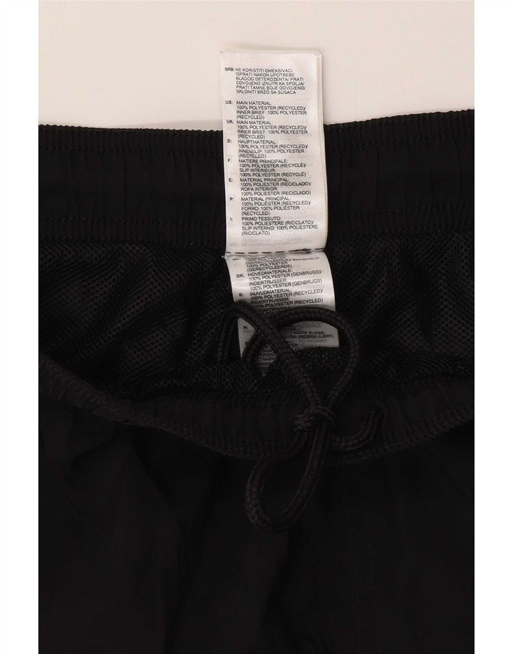 Adidas Short de sport régulier pour hommes, grand, noir, polyester
