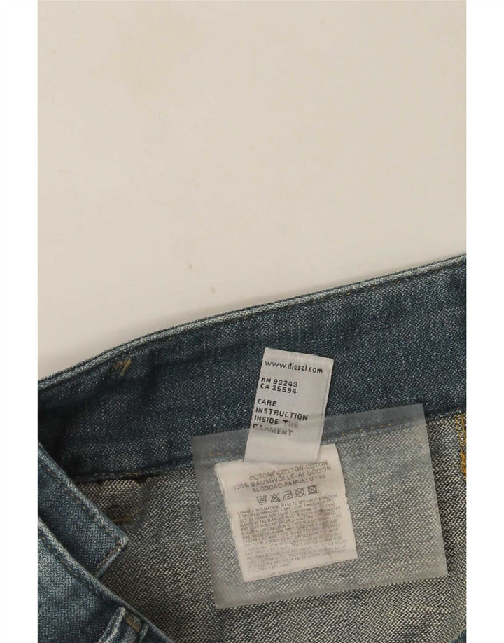 Jean Bootcut Femme Diesel W30 L32 Bleu Coton
