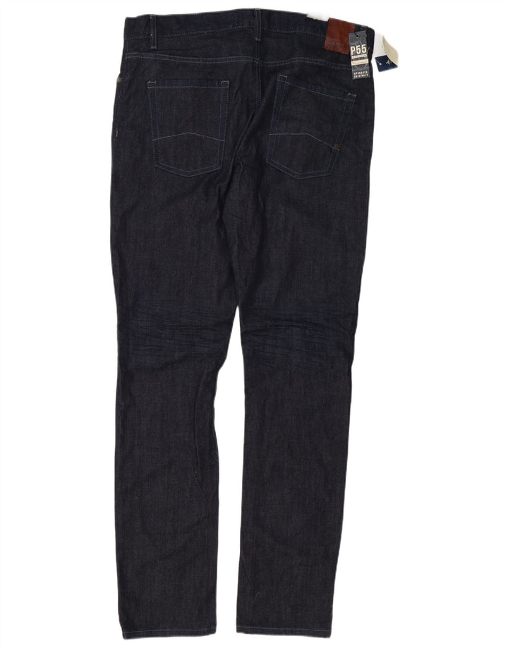Penguin Jean Slim Homme W36 L34 Bleu Marine Coton