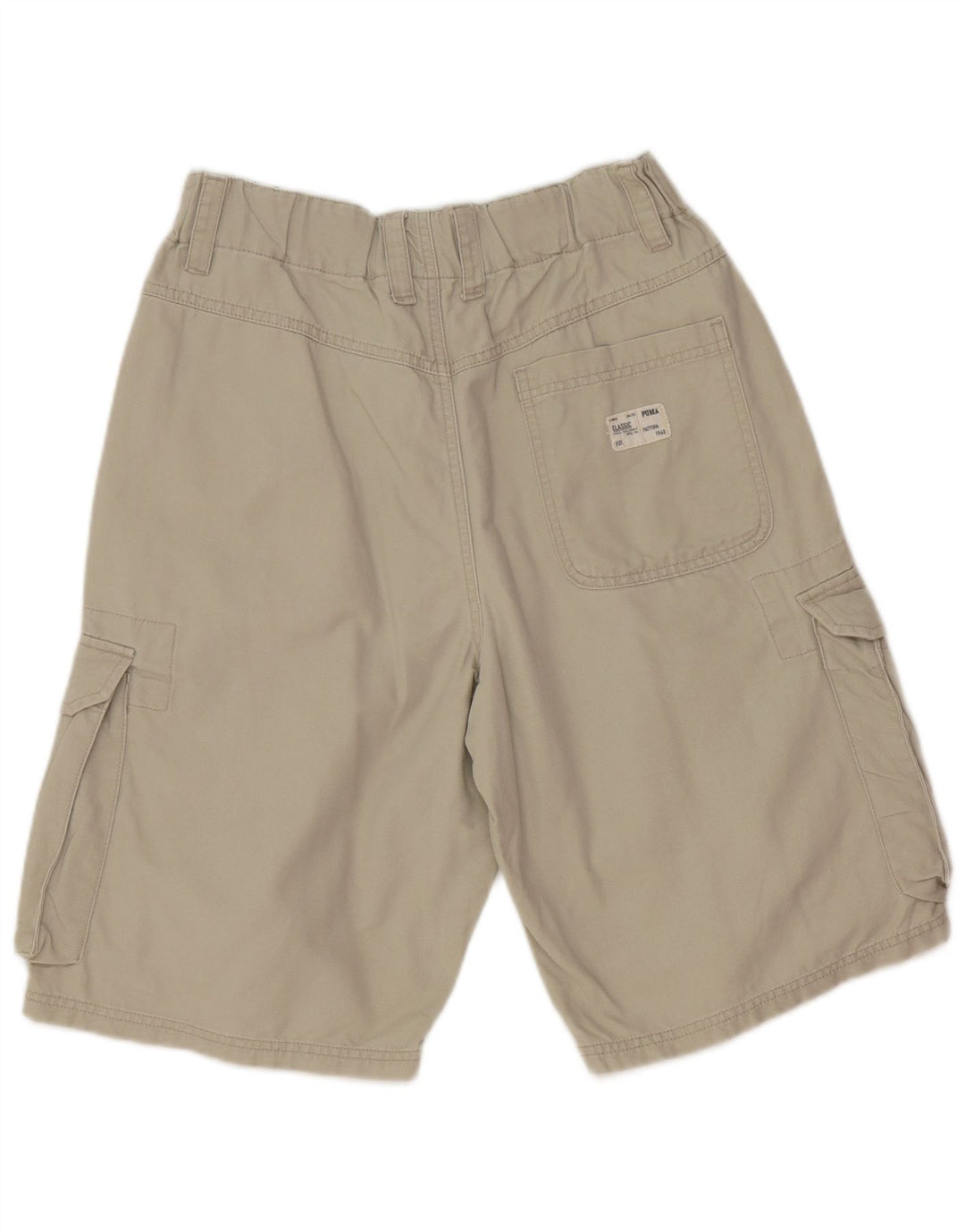 Puma Short Cargo Homme Moyen W32 Gris Coton