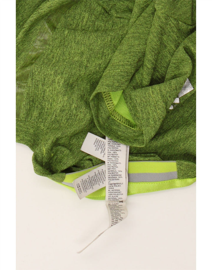 Adidas T-Shirt Homme Top Vert Moyen Moucheté Polyester