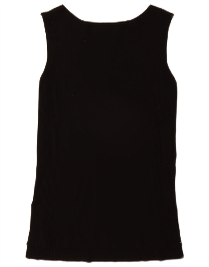 Zara Femme Débardeur UK 10 Petit Noir