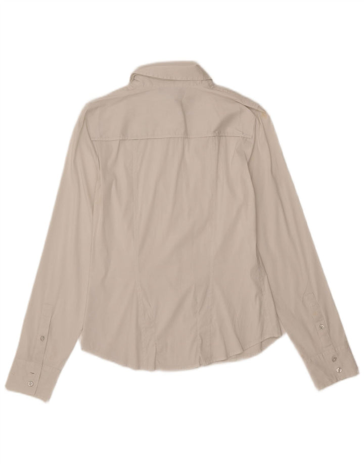 ARMANI EXCHANGE Chemise Femme UK 12 Medium Blanc