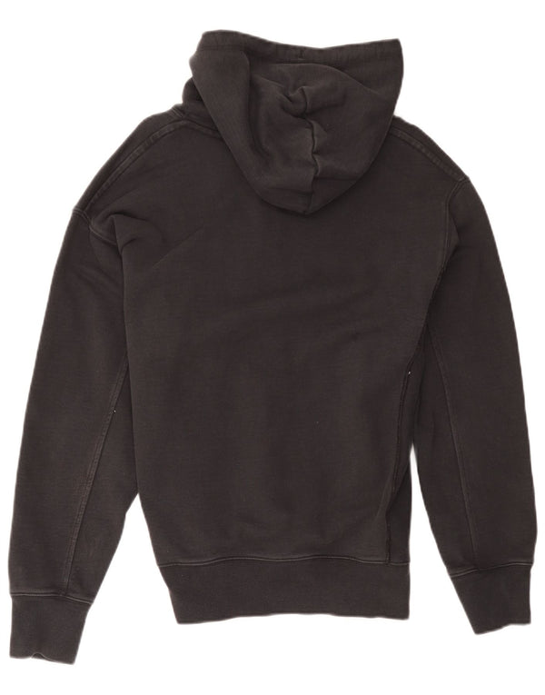 Nike Pull à capuche zippé pour homme en coton noir Taille S
