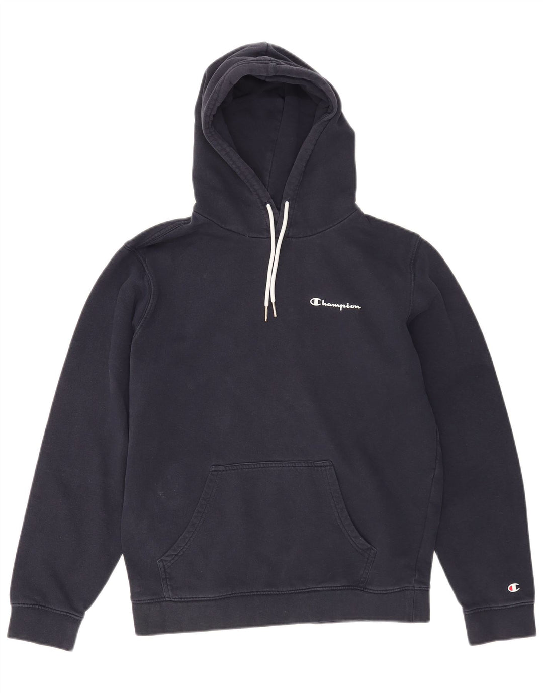 Champion Pull à Capuche Homme Bleu Marine Moyen Coton