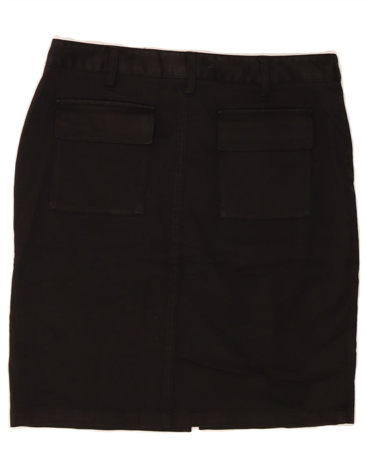MOSSIMO Womens Cargo Skirt US 6 Medium W32  Black Cotton Vintage Mossimo and Second-Hand Mossimo from Messina Hembry 