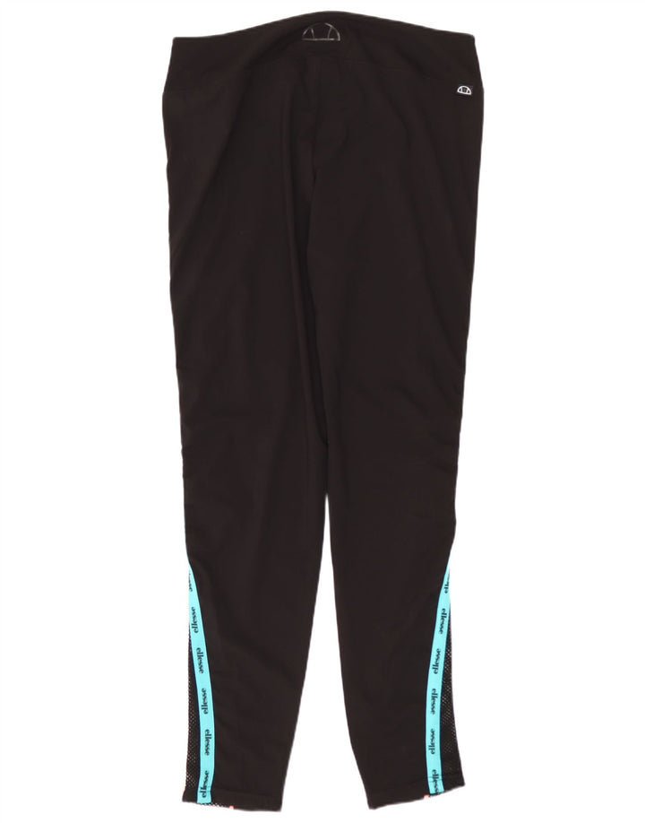 Ellesse Leggings graphiques pour femme UK 44 Large Black Colourblock