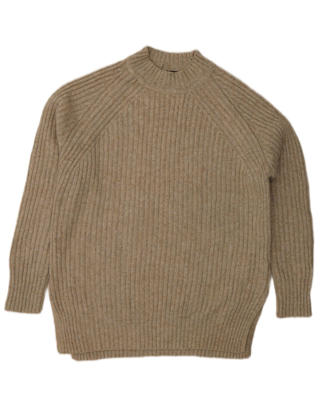 Marks & Spencer Pull col roulé pour femme UK 10 Small Beige
