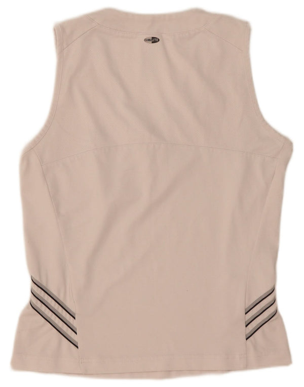 Adidas Climalite Débardeur pour femme UK 18 XL Blanc