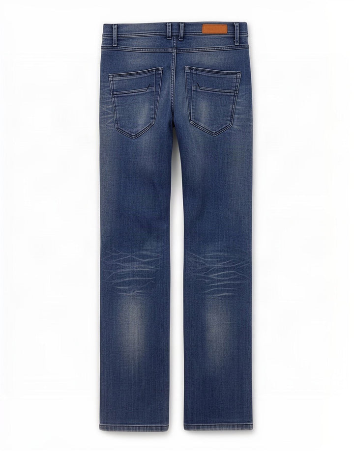 Zara Jean slim vieilli pour homme EU 38 Small W30 L32 Bleu
