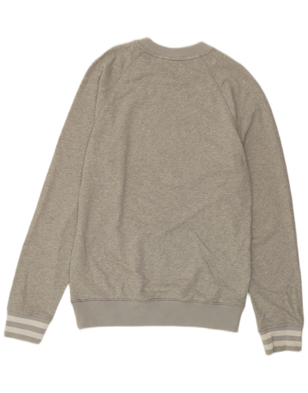 Nike Mens Graphic Sweatshirt Jumper XS Gris Coton