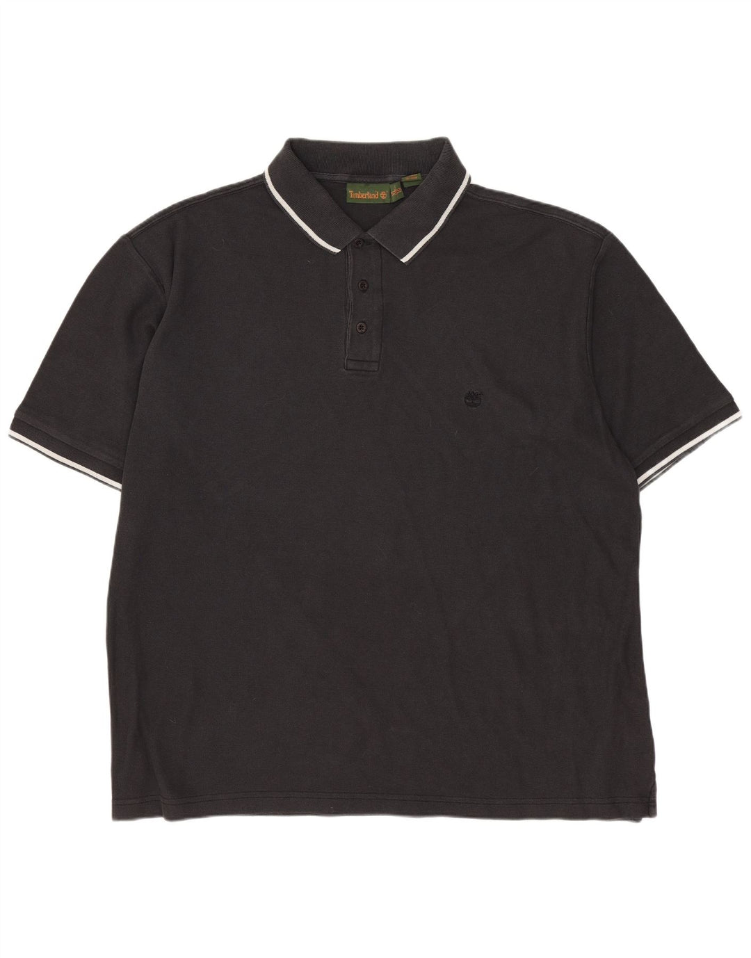 TIMBERLAND Polo Homme XL Noir Coton