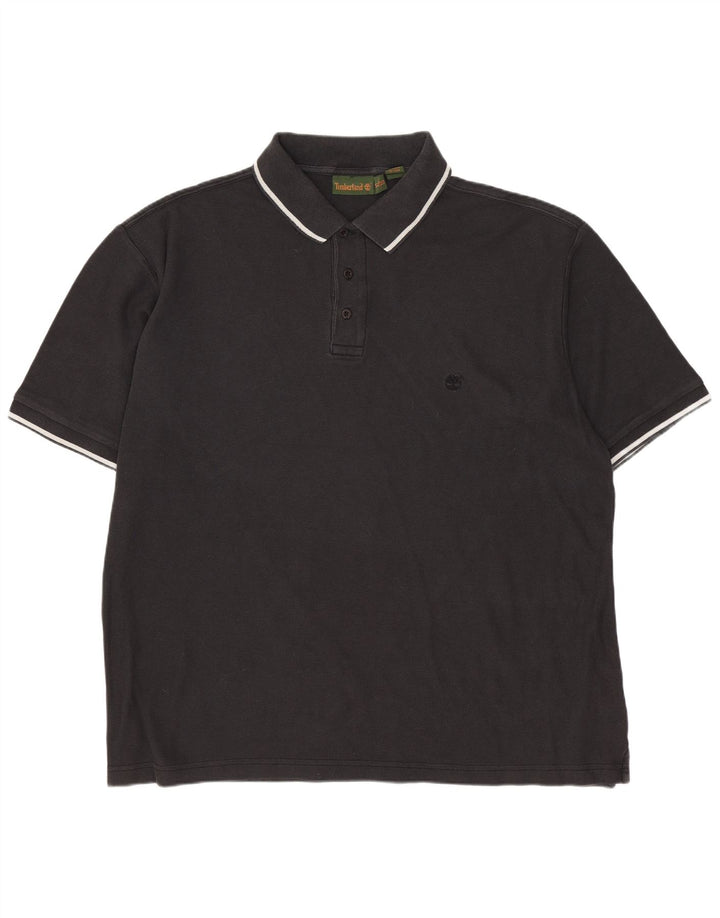 TIMBERLAND Polo Homme XL Noir Coton