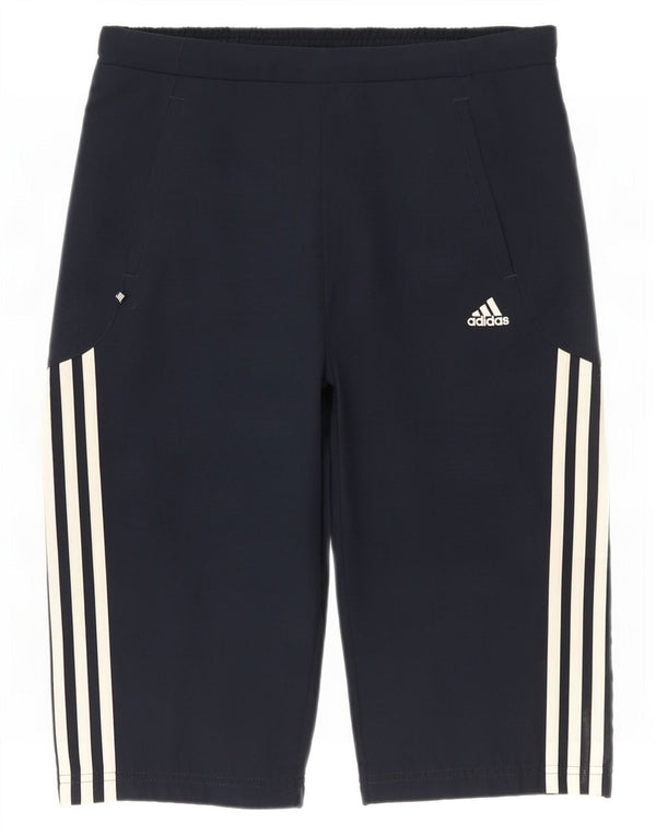 Adidas Bermuda Sport Short UK 12 Medium Bleu Marine Polyester