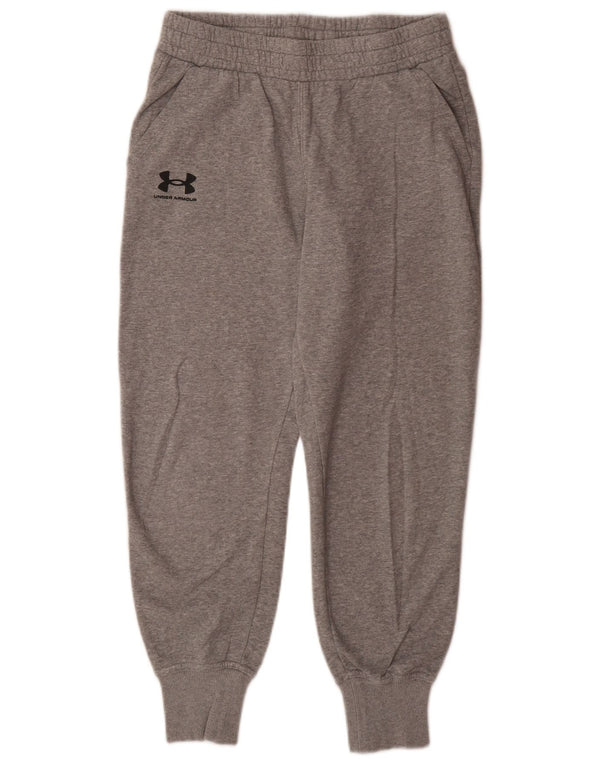 Under Armour Pantalon de Survêtement Joggers Small Gris Moucheté Coton Homme