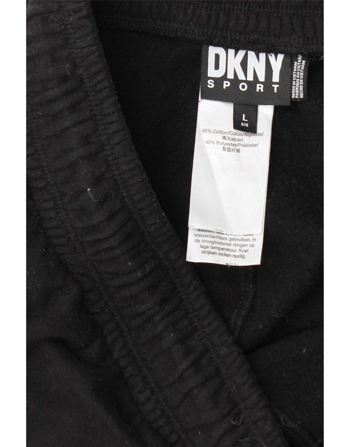 Dkny Pantalon de survêtement pour homme en coton noir Taille L