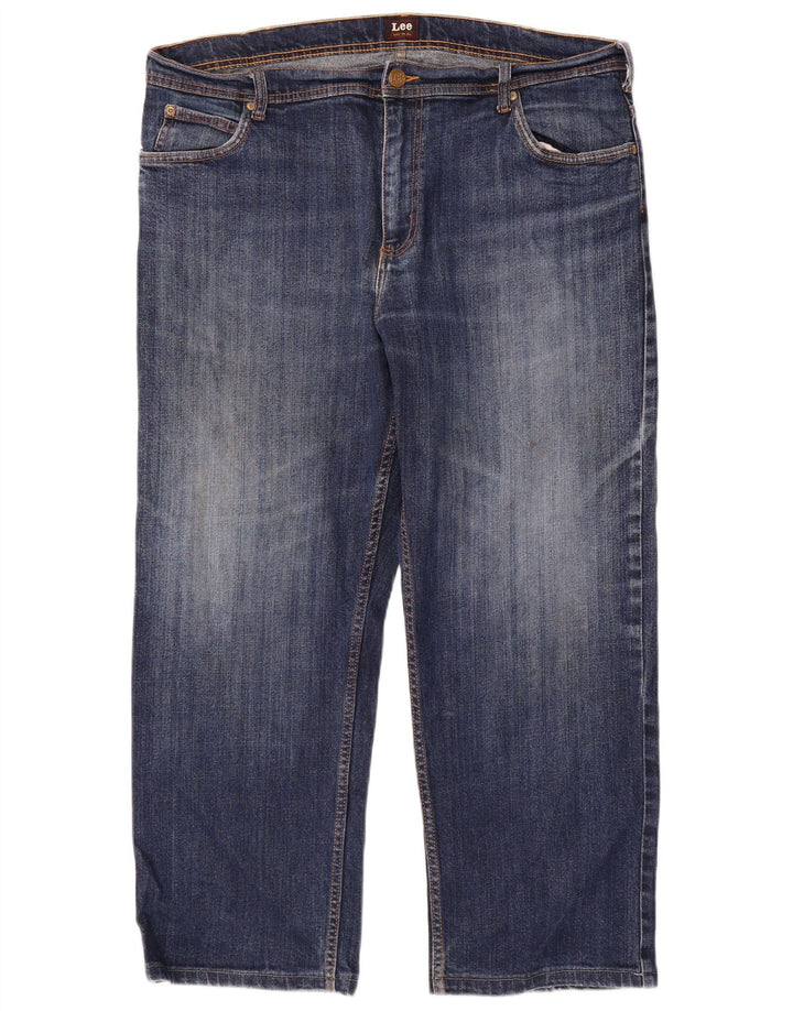 Lee Jean Droit Brooklyn W40 L27 Homme Bleu Coton